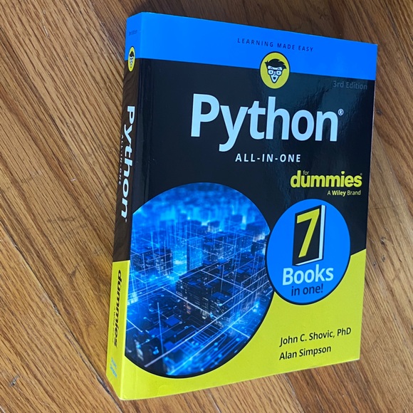 Python All-in-One for Dummies Book - Picture 3 of 3